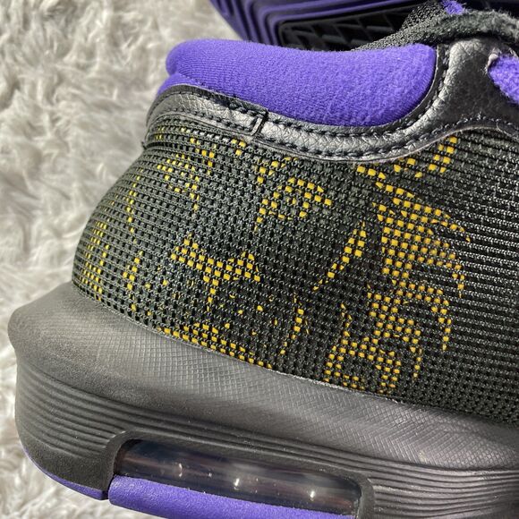 Nike Shoes Mens 9.5 Black Purple Yellow LeBron Witness 8 Lakers LBJ VIII Hoops main image 4